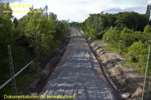 Arno-Nitzsche Strae - Blickrichtung Nord (Einbindung CTL)