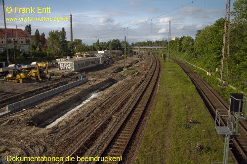 alte Zugangsbrcke - Blickrichtung Nord