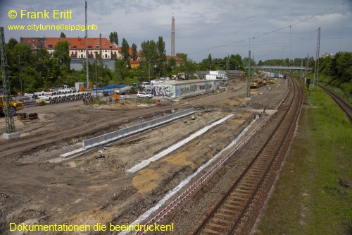 alte Zugangsbrcke - Blickrichtung Nord