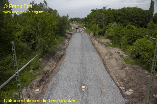 Arno-Nitzsche Strae - Blickrichtung Nord (Einbindung CTL)