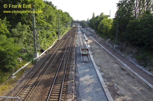 Prager Brcke Blickrichtung Sden