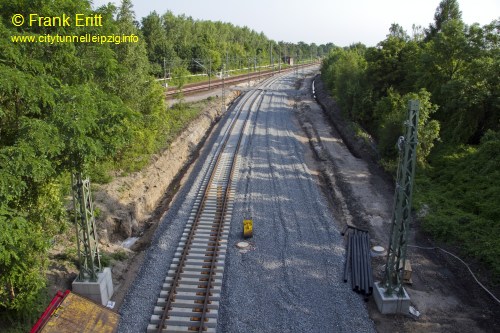 Arno-Nitzsche Strae - Blickrichtung Sd (Einbindung CTL)