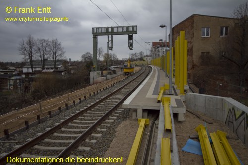 Bahnsteig Ost - Blickrichtung Nord