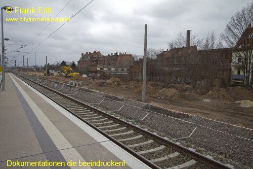 Bahnsteig Ost - Blickrichtung Sden