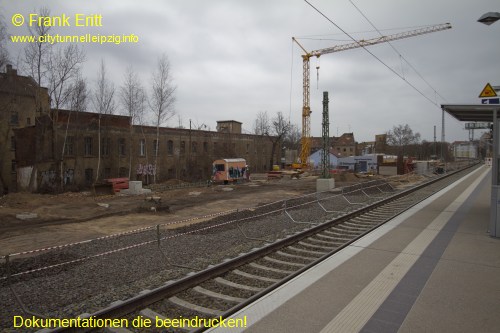 Bahnsteig Ost - Blickrichtung Norden