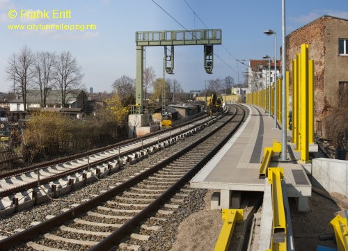 Bahnsteig Ost - Blickrichtung Nord