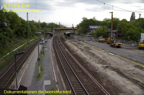 alte Zugangsbrcke - Blickrichtung Sd