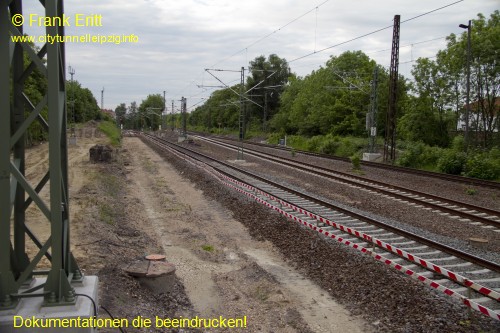 Einfahrt Nord - Blickrichtung Norden