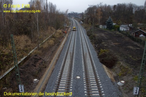 Arno-Nitzsche Strae - Blickrichtung Nord (Einbindung CTL)