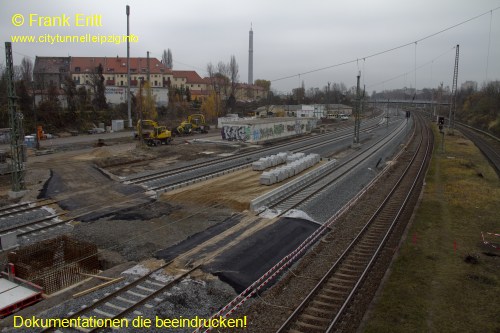 alte Zugangsbrcke - Blickrichtung Nord