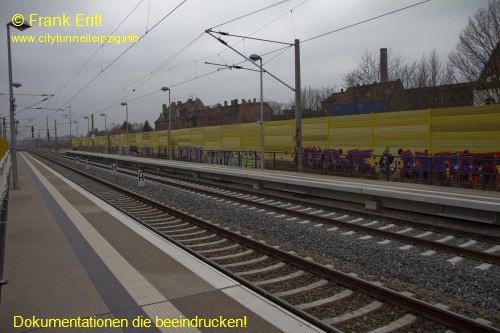 Bahnsteig Ost - Blickrichtung Sden