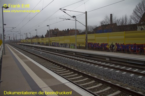 Bahnsteig Ost - Blickrichtung Sden