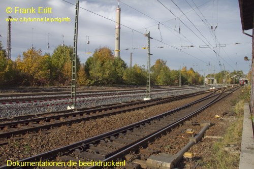 Stellwerk an der Mrchwiese - Blickrichtung Nord