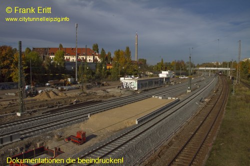 alte Zugangsbrcke - Blickrichtung Nord