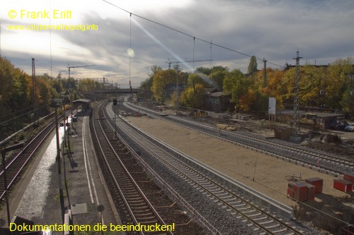 alte Zugangsbrcke - Blickrichtung Sd