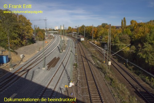 Brcke Bornaische Strae - Blickrichtung Nordwest