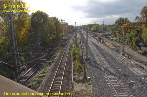 Brcke Bornaische Strae - Blickrichtung Sdost