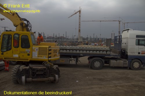 Gleisanlagen an Berliner Brcke - Blickrichtung Sd