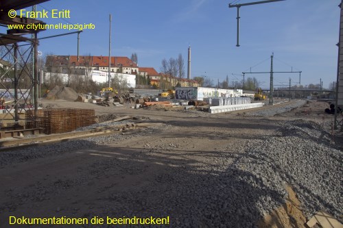 alte Zugangsbrcke - Blickrichtung Nord