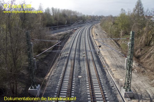 Arno-Nitzsche Strae - Blickrichtung Sd (Einbindung CTL)