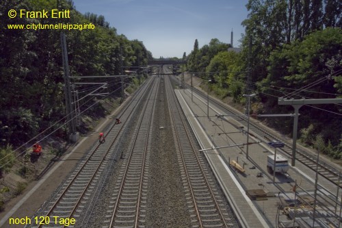 Prager Brcke Blickrichtung Sden