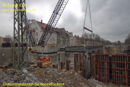 alter Bahnsteig - Blickrichtung Norden