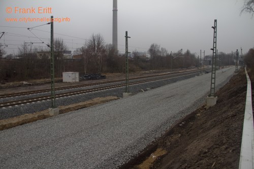 Stellwerk an der Mrchwiese - Blickrichtung Nord