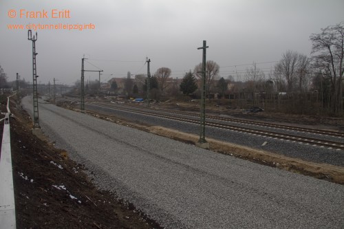 Stellwerk an der Mrchwiese - Blickrichtung Sd