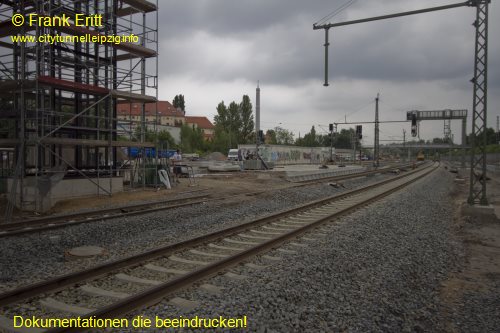 alte Zugangsbrcke - Blickrichtung Nord