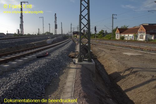 Gleisanlagen an Berliner Brcke - Blickrichtung West