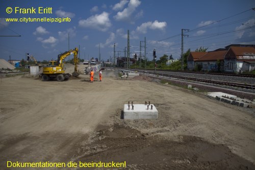 Gleisanlagen an Berliner Brcke - Blickrichtung West