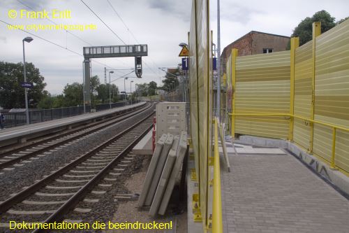 Bahnsteig Ost - Blickrichtung Nord