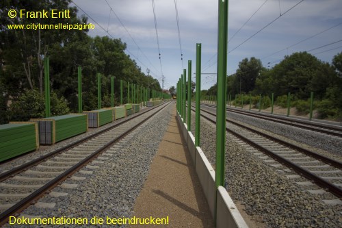 Einfahrt Nord - Blickrichtung Norden