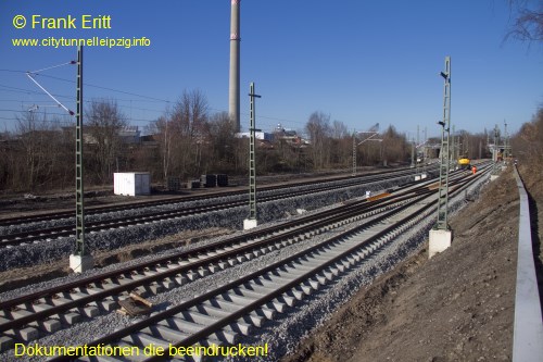 Stellwerk an der Mrchwiese - Blickrichtung Nord