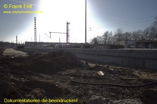 alter Bahnsteig - Blickrichtung Sden