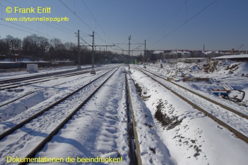 neuer Bahnsteig - Blickrichtung Sden