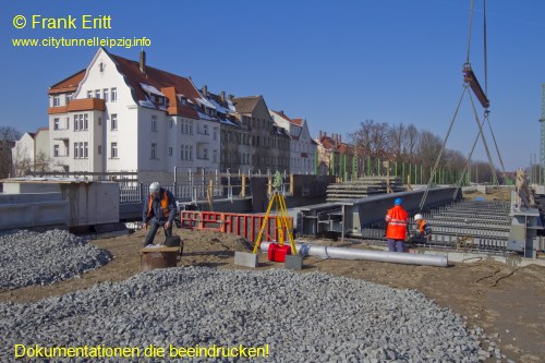 alter Bahnsteig - Blickrichtung Norden