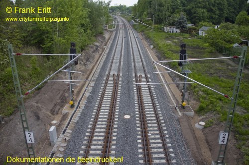 Arno-Nitzsche Strae - Blickrichtung Nord (Einbindung CTL)