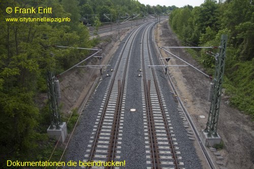 Arno-Nitzsche Strae - Blickrichtung Sd (Einbindung CTL)