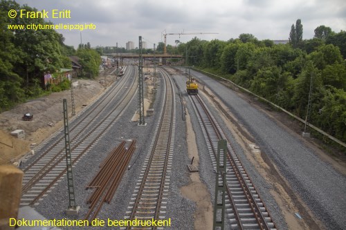 Brcke Bornaische Strae - Blickrichtung Nordwest