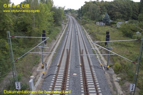 Arno-Nitzsche Strae - Blickrichtung Nord (Einbindung CTL)