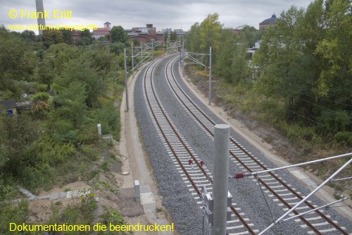 Zwickauer Strae - Blickrichtung Nordwest (Einbindung CTL)