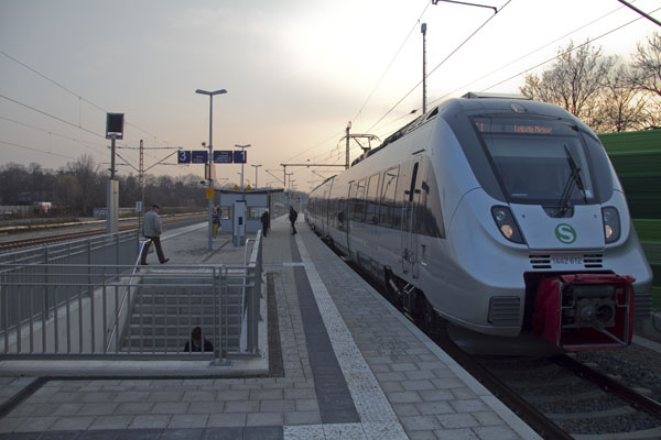 City-Tunnel Leipzig - NEM - Gaschwitz (a) - Engelsdorf (a) - Station Leipzig Sttteritz - S-Bahn Betrieb