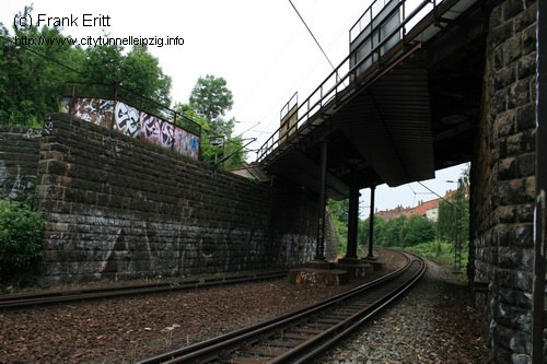 Kreuzungsbauwerk Eilenburger Bahnhof