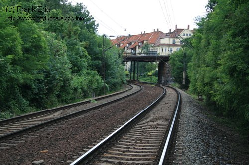 Kreuzungsbauwerk Eilenburger Bahnhof
