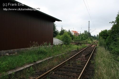 das Gleis der Waldbahn