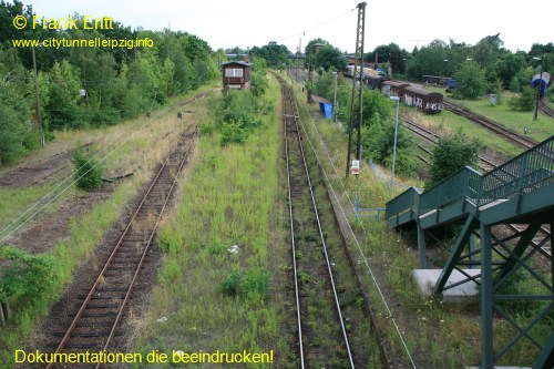 Umbau Bahnanlagen Plagwitz - Urzustand