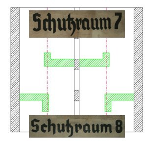 Splitterschutzwand