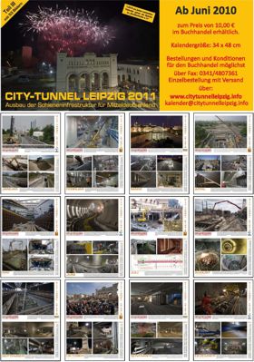 Kalender City-Tunnel 2011