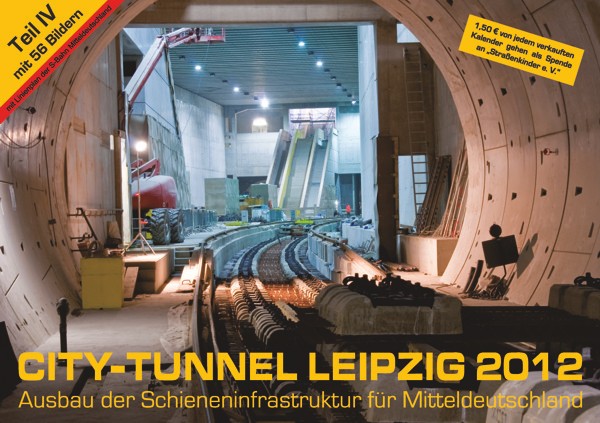 City-Tunnel Leipzig Kalender 2012